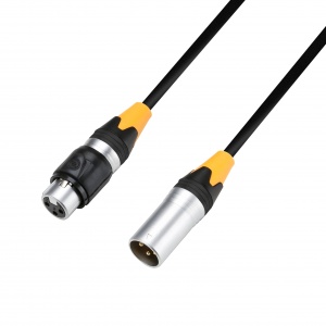 K 4 DMF 0150 IP 65 - DMX AES/EBU Cable 3-pol XLR male to XLR female IP65