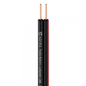 KLS 215 FLB - Repro kábel 2 x 1.5 mm2 čierny