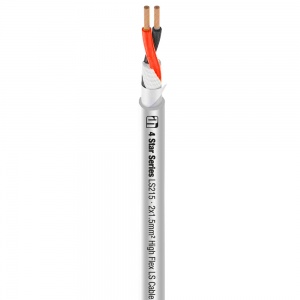 KLS 215 W - Repro kábel 2 x 1.5 mm2 biely