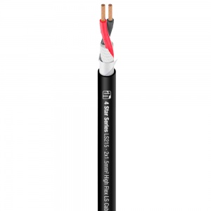 K4 LS 215 - Reproduktorový kábel 2 x 1,5 mm2 čierny
