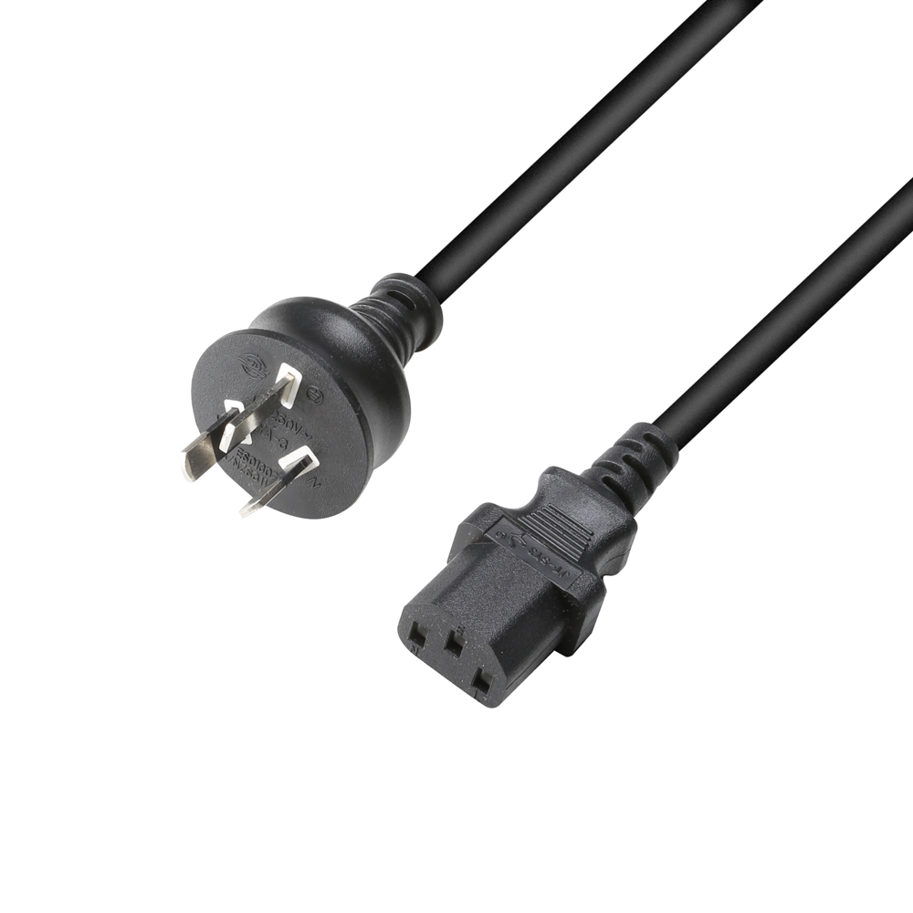 8101 KB 0150 AU - Napájací kábel AS 3112 - C13 1,0 mm2 1.5 m AU
