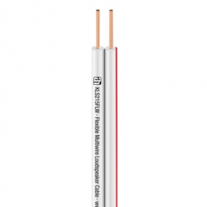 KLS 215 FLW - Repro kábel 2 x 1.5 mm2 biely