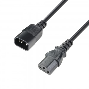 8101 KE 0500 - 5m predlžovací napájací kábel C14 - C13 