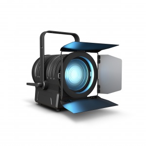 TS 200 FC - Theater Spot with Fresnel Lens and 200 W 6-in-1 LED in black Housing