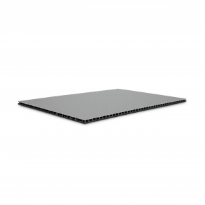 0546 BG - SolidLite® PP- doska čierna / šedá 4,5 mm