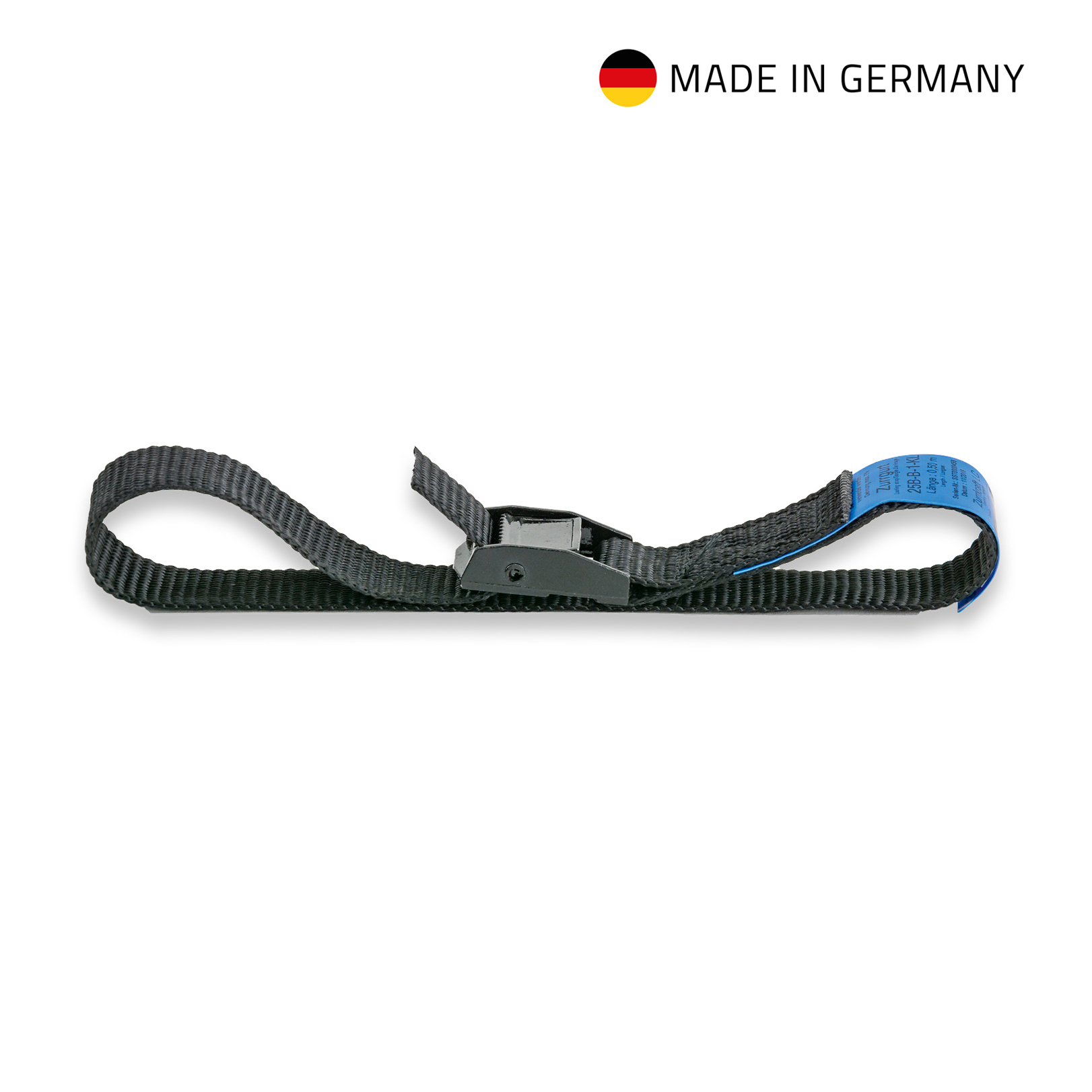 SZK 252 - Lashing Strap with Clamp 25 mm, 2 m Length