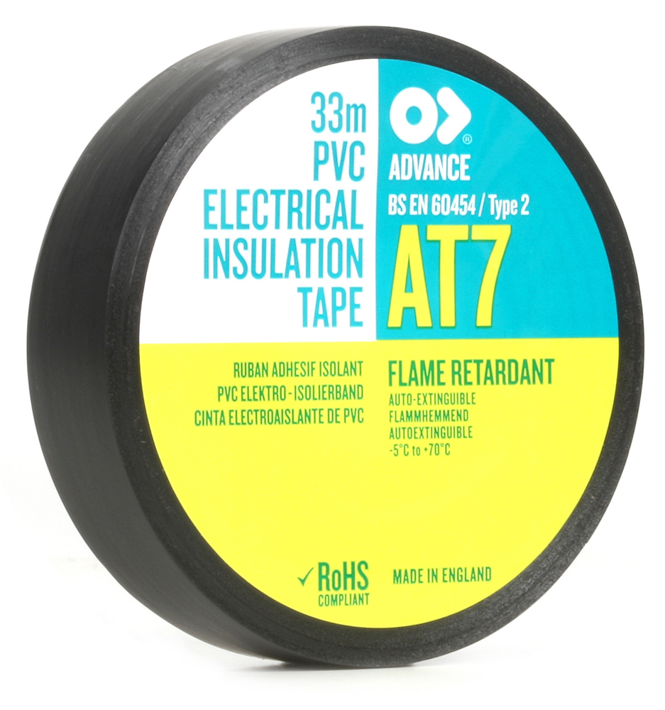 5808 BLK - PVC izolačná páska čierna 19 mm x 33 m 