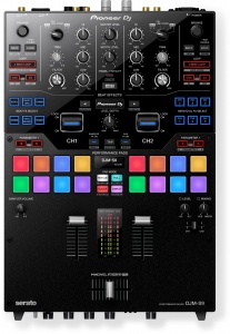 DJ DJM-S9 2-kanálový DJ mixér pre Serato DJ Pro/rekordbox v Scratch štýle (čierny)