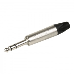 NP3X - 6,3 mm jack konektor 3 kolíkový stereo samec
