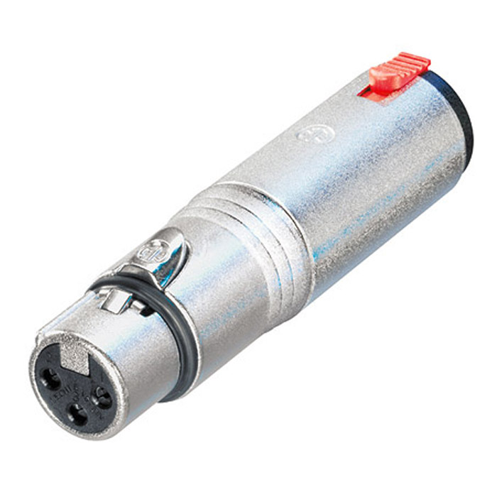 NA3FJ - Adaptér XLR samica na 6,3 mm Jack samicu 